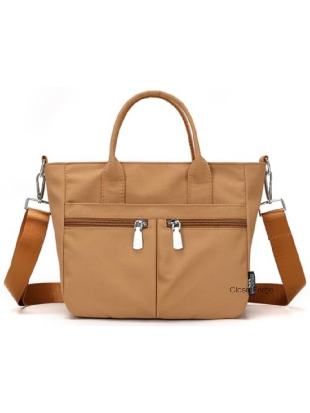 Small Tote Bag for Women, Mini Crossbody Purse Shoulder Work Bags, Nylon Travel